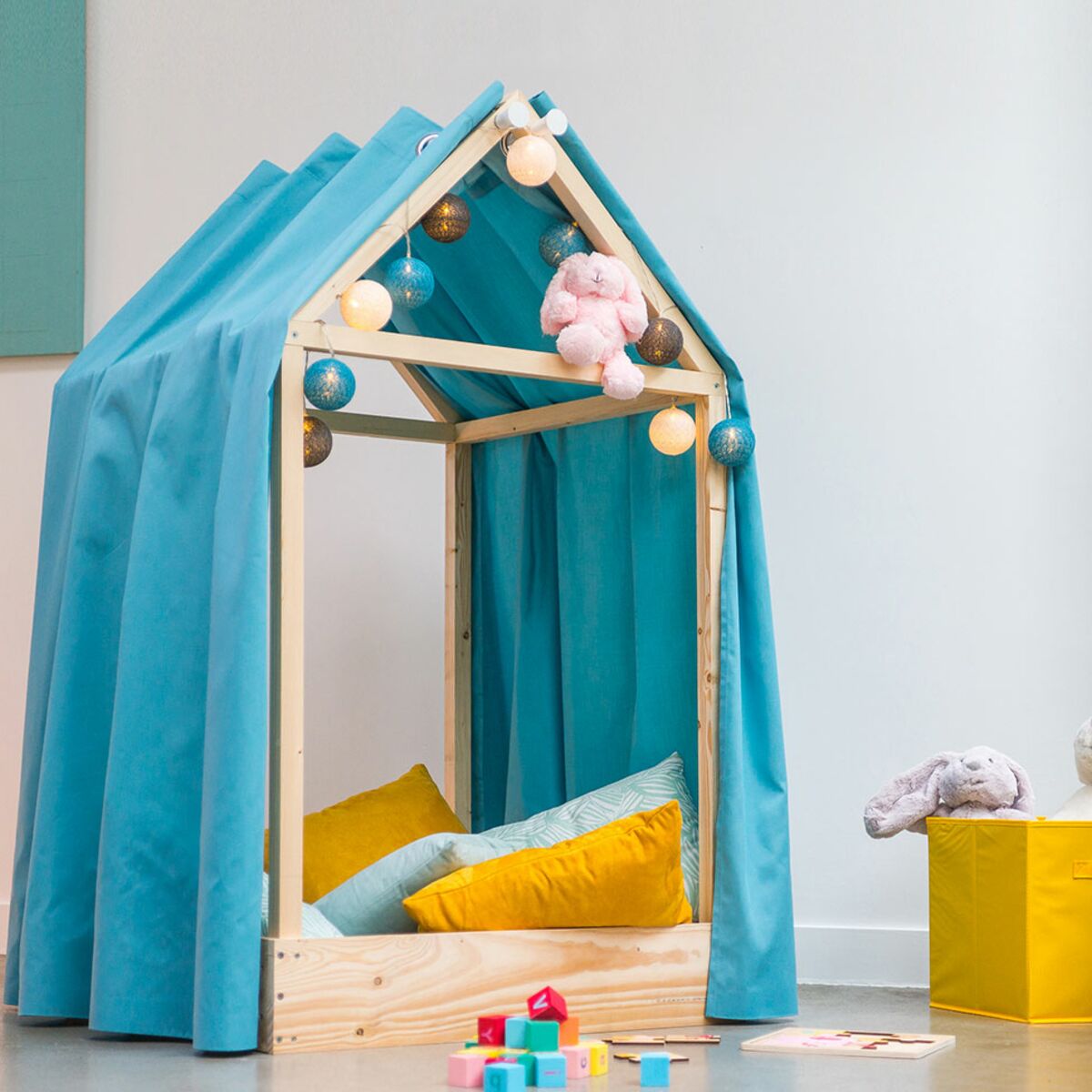 Comment construire une cabane dans une chambre d'enfant