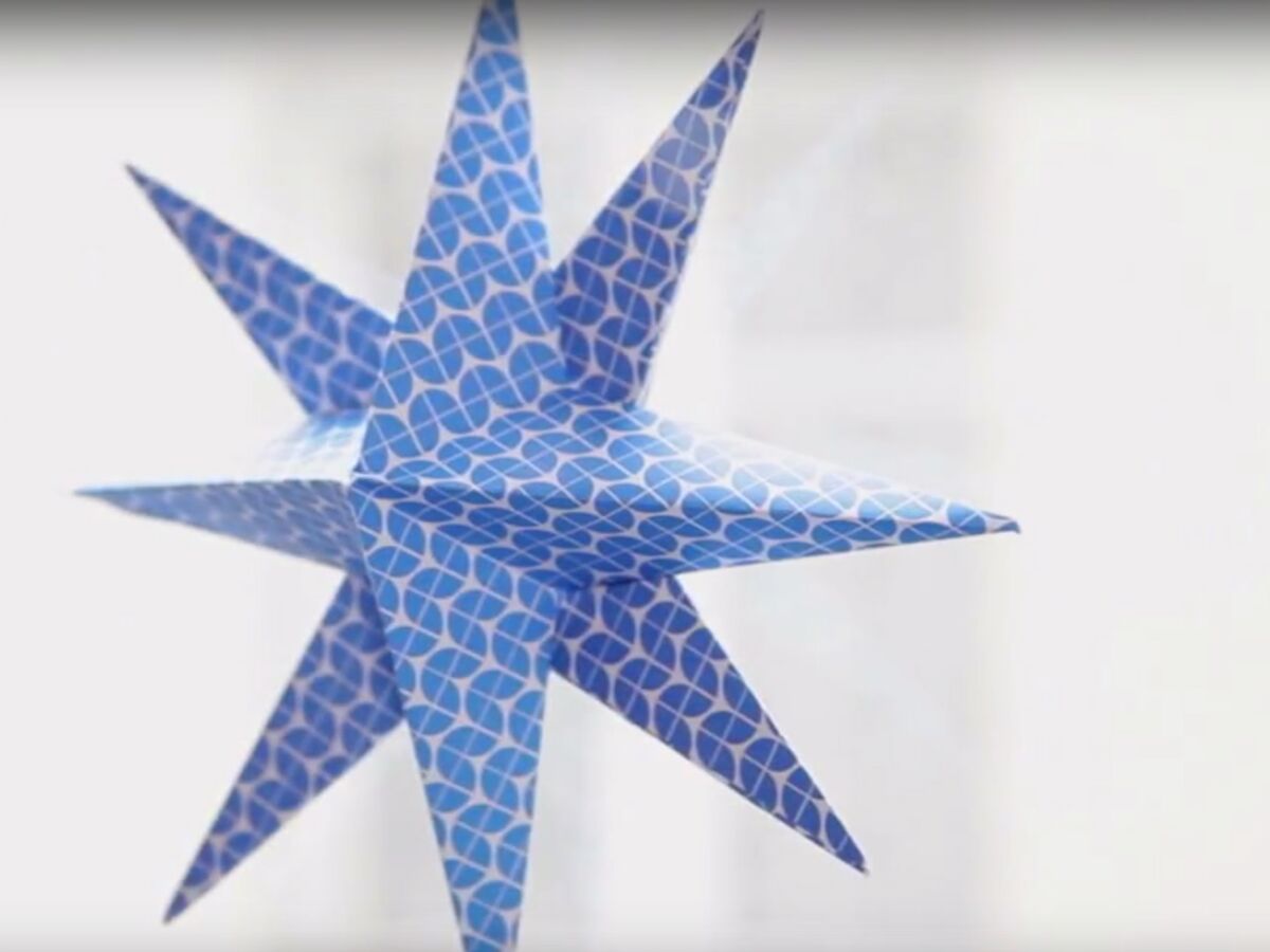 DIY : Comment faire une étoile en papier facile ? - Idées conseils et tuto  Noël