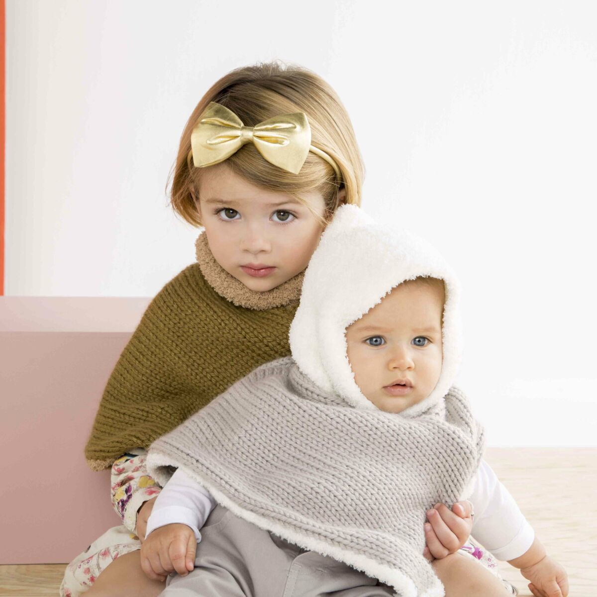 Tricoter poncho pour bébé, le tuto - Le blog de Ladylaine