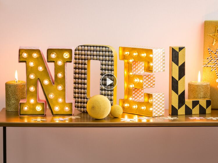 Originales, nos idées de déco de Noël à faire soi-même ...