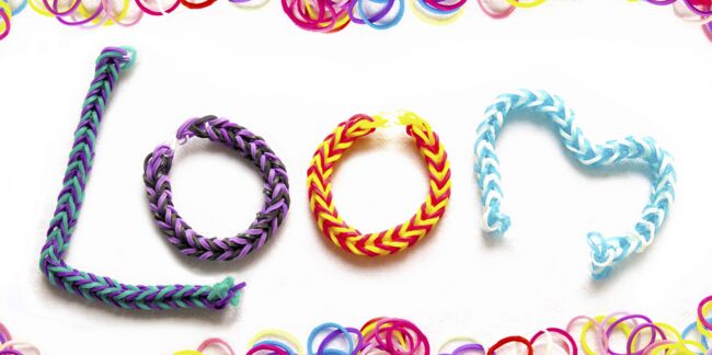 Rainbow loom : bracelets, charms et figurines