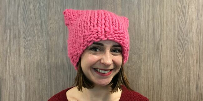 Tricot : le bonnet « Pussy hat »