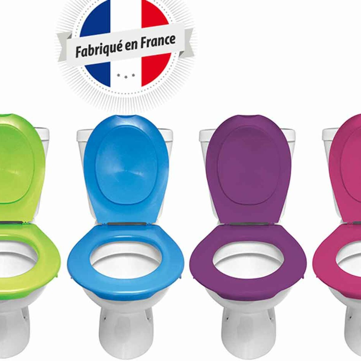 PAPADO ® • Lunette & Abattant de WC Clipsables Made in France