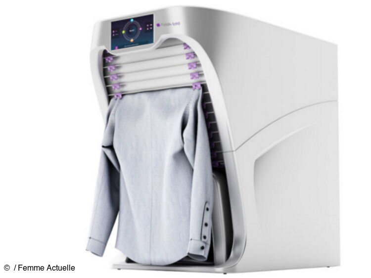 Machine à Repasser Et Plier Automatique DRY MAGIC 2 En 1 - Pour Chemises Et Pantalons - Défroisseur Vertical