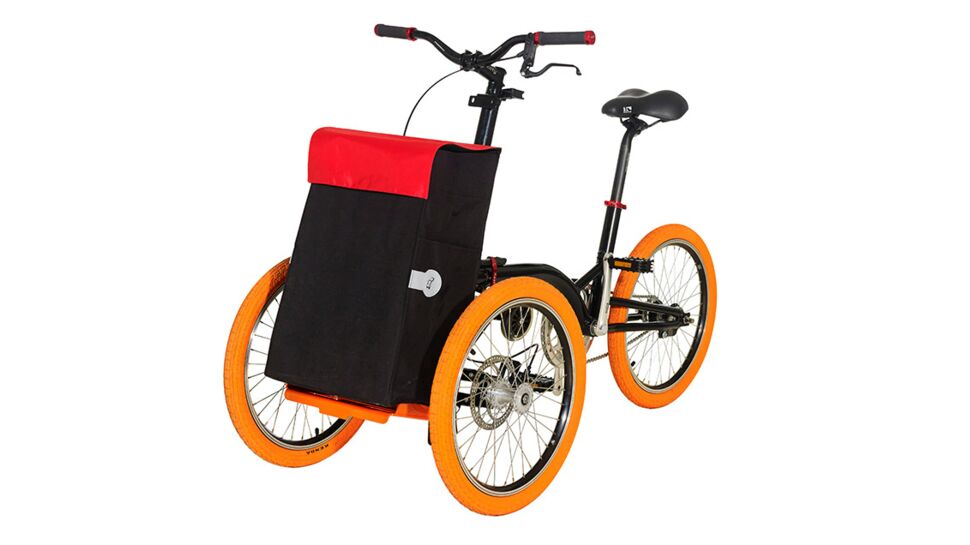 A gagner : un vélo pliable avec support et sac cabas !
