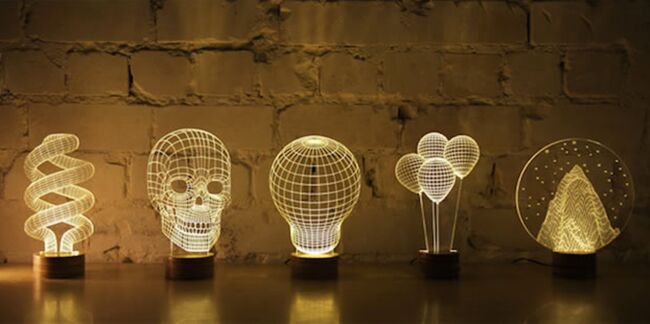 BULBING, des lampes 3D design et insolites