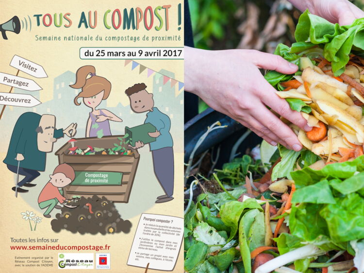 « Tous au compost ! » 500 événements à travers la France pour se