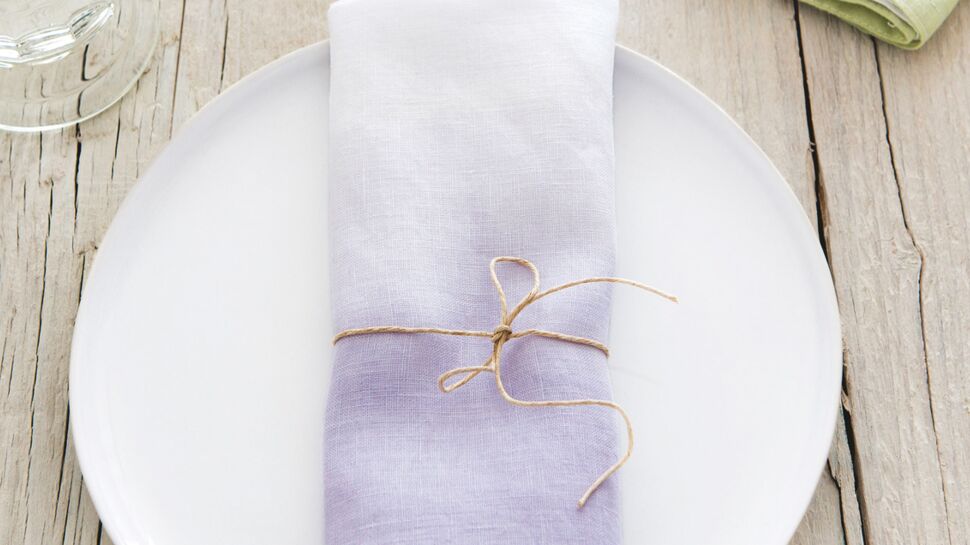 3 créas en mode pastel : des serviettes tie & dye