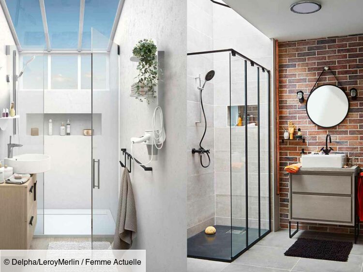 Accessoire de salle de bains en aluminium ensemble de douche avec