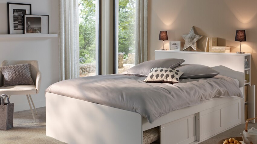 View Chambre A Coucher Moderne Taupe Et Couleur Gif