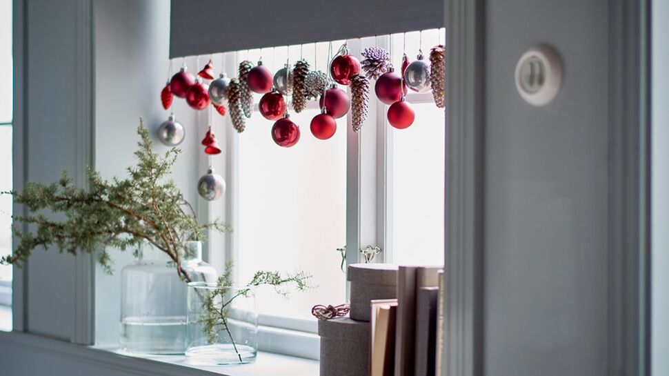 Déco de Noël : 3 idées pour les fenêtres : Femme Actuelle Le MAG