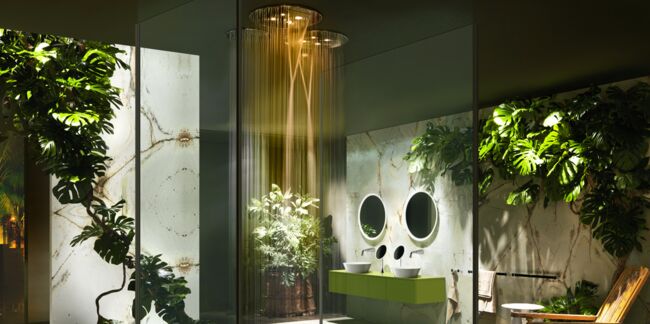 Hydromassante, lumineuse, design : les nouvelles douches !