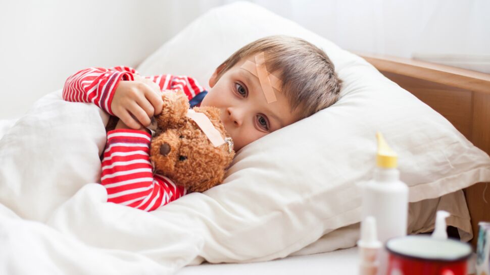 Soigner la grippe chez un enfant