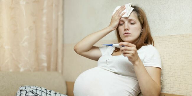 Soigner une grippe quand on est enceinte