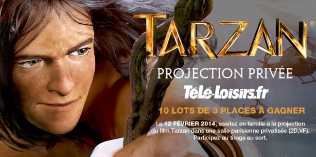 Gagnez 30 places pour une projection privée de Tarzan