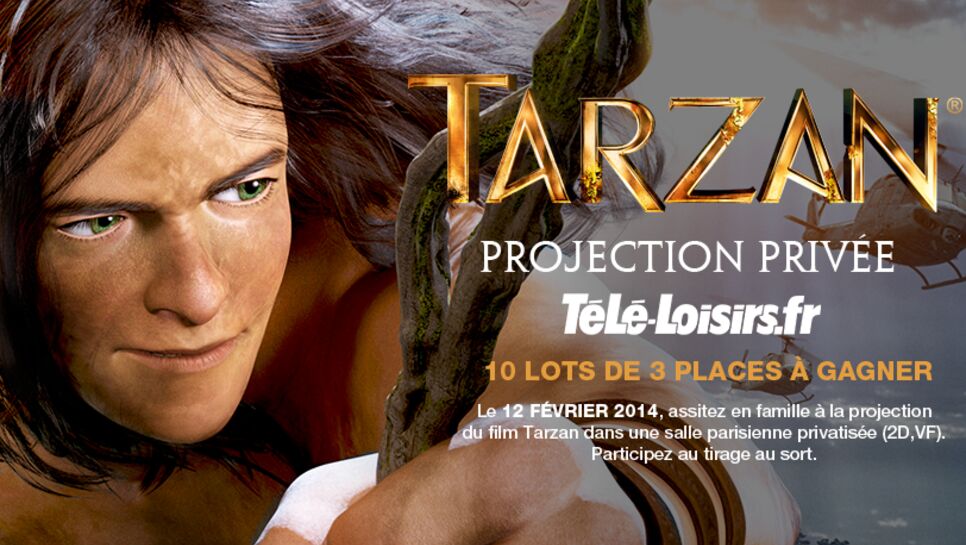 Gagnez 30 places pour une projection privée de Tarzan
