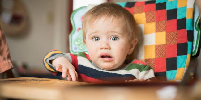 Dès 3 mois et demi, le bébé reconnait la peur sur le visage des adultes