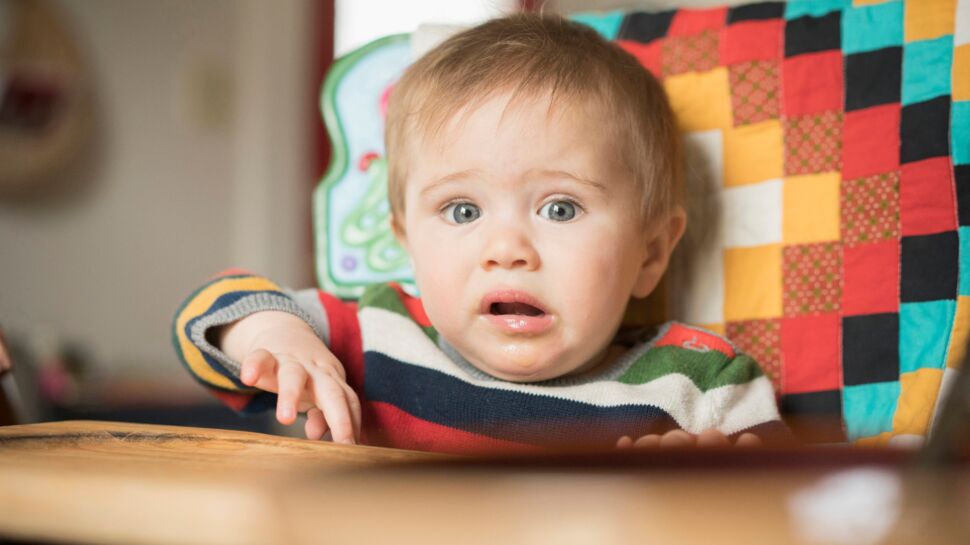 Dès 3 mois et demi, le bébé reconnait la peur sur le visage des adultes