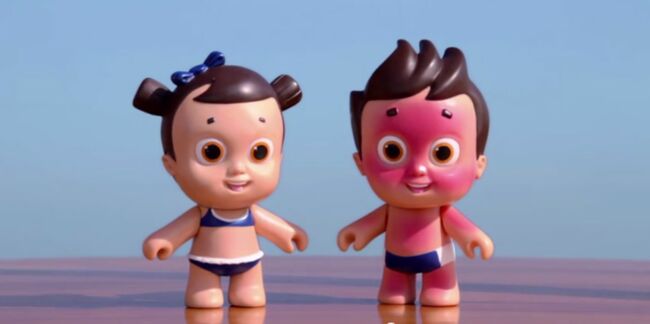 Nivea Doll : les poupées qui attrapent des coups de soleil !