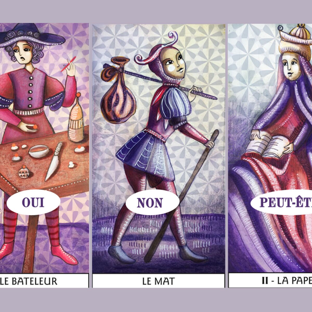 Tarot de Marseille instantané : le tirage oui non : Femme Actuelle