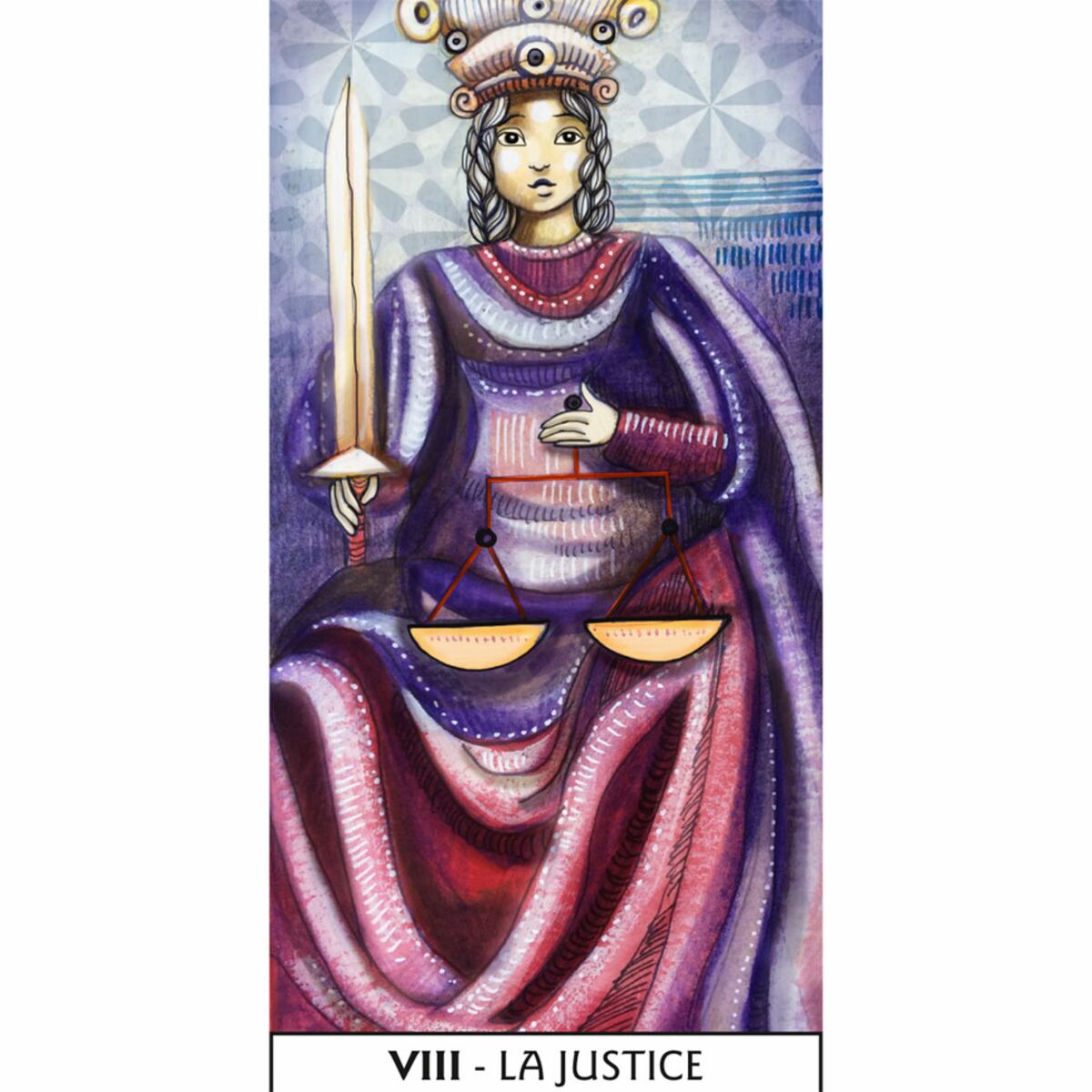 Tarot de Marseille : la Justice : Femme Actuelle Le MAG