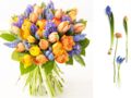 Comment faire un bouquet printanier de tulipes, jacinthes et renoncules