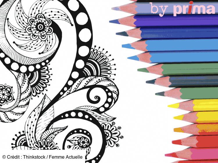Coloriage Et Mandala Zen à Imprimer Femme Actuelle Le Mag