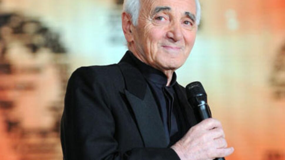 Charles Aznavour en haut de l'affiche
