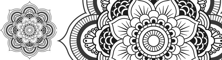 Mandala Et Coloriage Fleur à Imprimer Femme Actuelle Le Mag