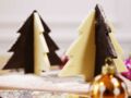 Des sapins aux deux chocolats pour Noël