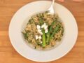 Recette minceur : le quinoa aux asperges
