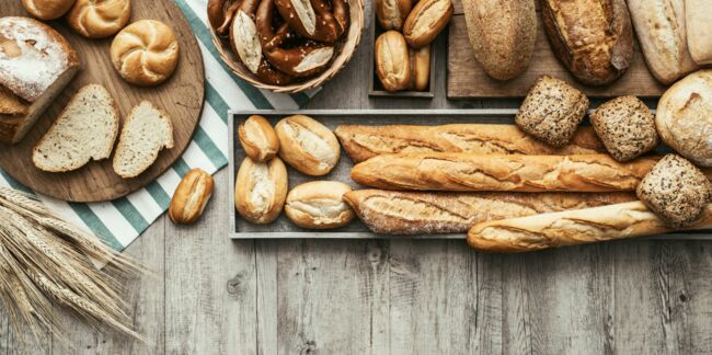 Complet, brioché, sans gluten… Les calories du pain