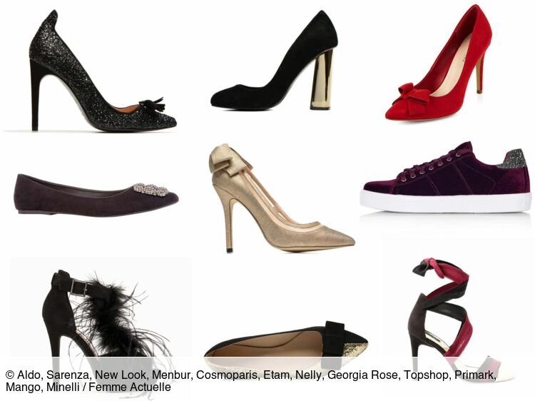 30 chaussures parfaites pour les f tes Femme Actuelle Le MAG