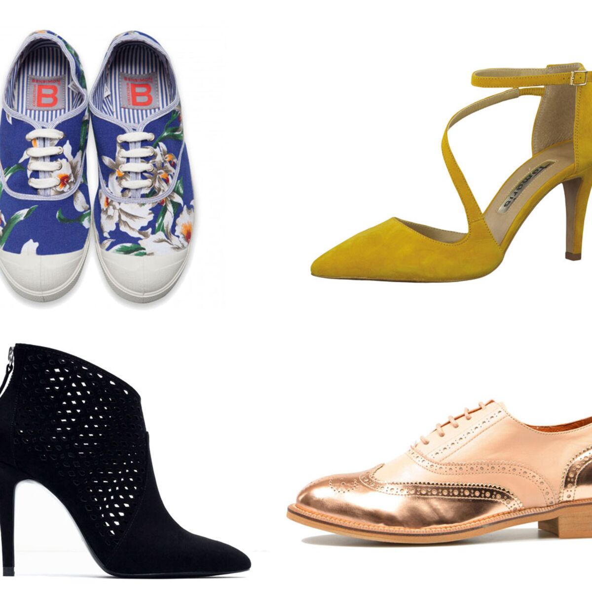 Chaussures printemps-été : ces modèles que l'on veut à nos pieds - Elle