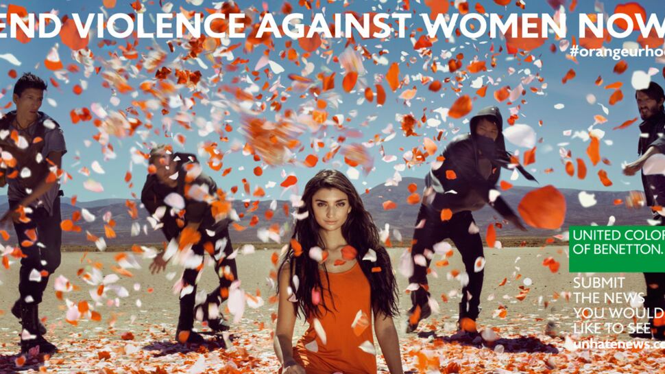 Benetton : une campagne pour la lutte contre la violence des femmes