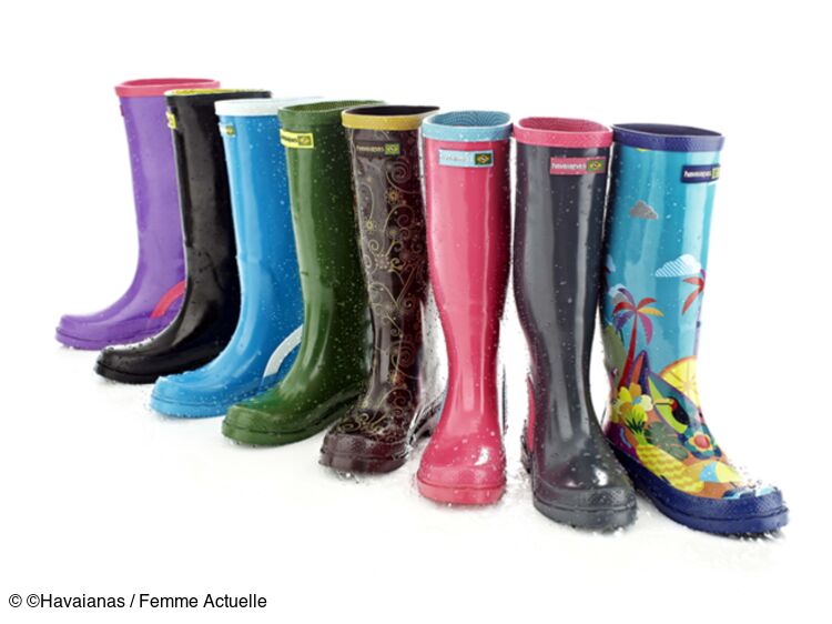 Bottes femme en caoutchouc hot sale