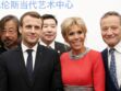 Brigitte Macron ultra chic en robe de soirée à Pékin