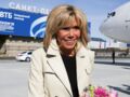 Brigitte Macron en robe courte pour son arrivée en Russie