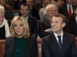 Brigitte Macron pour la première fois en petite robe verte