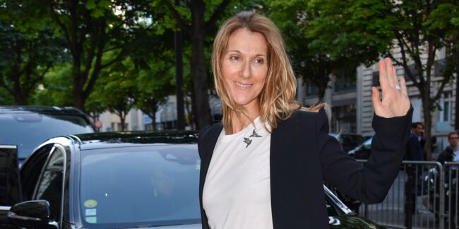 PHOTOS - Céline Dion en jean troué et sans maquillage à Paris