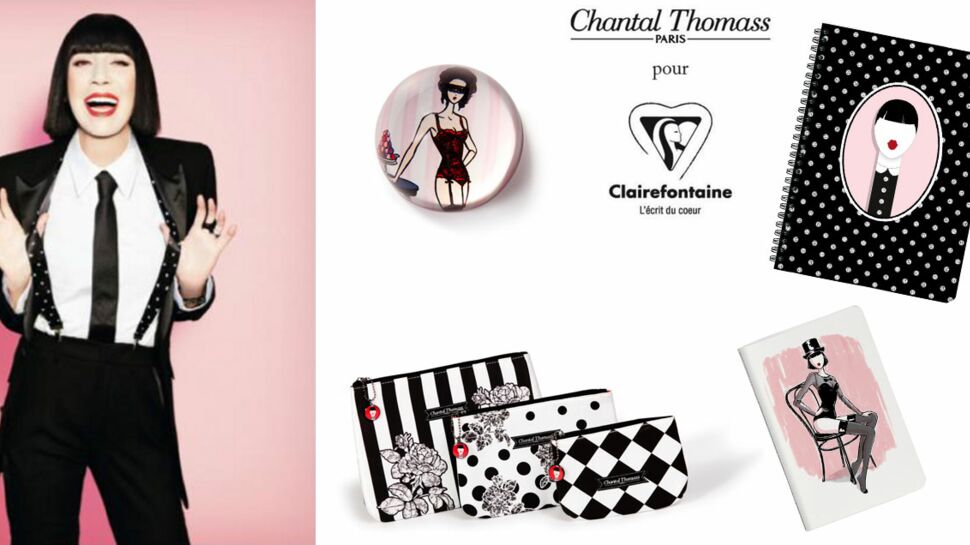 Chantal Thomass s’invite chez Clairefontaine