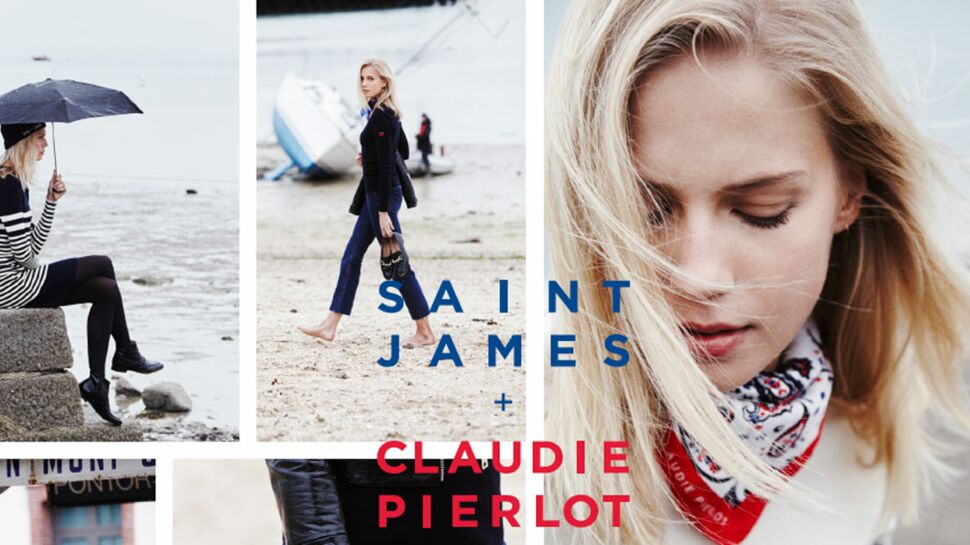 Saint James s’invite chez Claudie Pierlot !