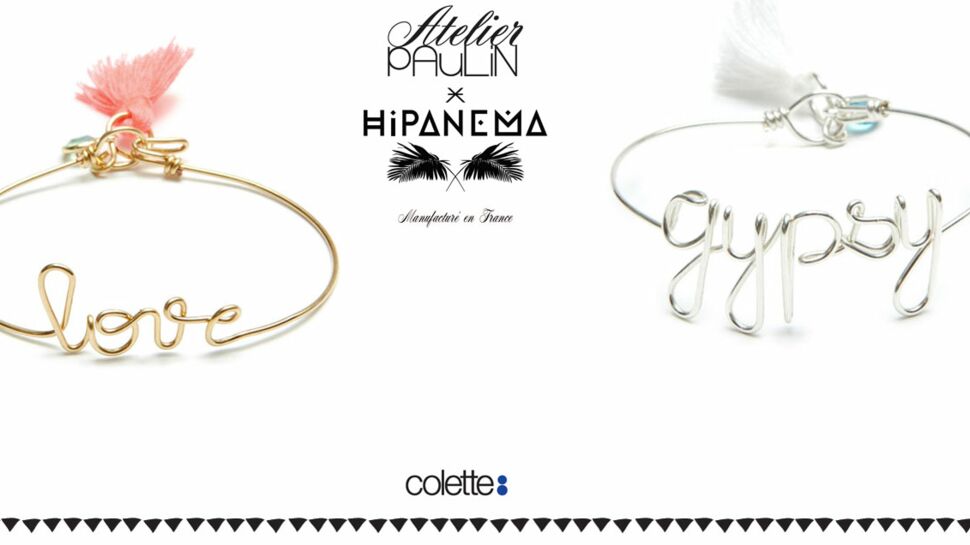 Les jolis bracelets Hipanema x Atelier Paulin