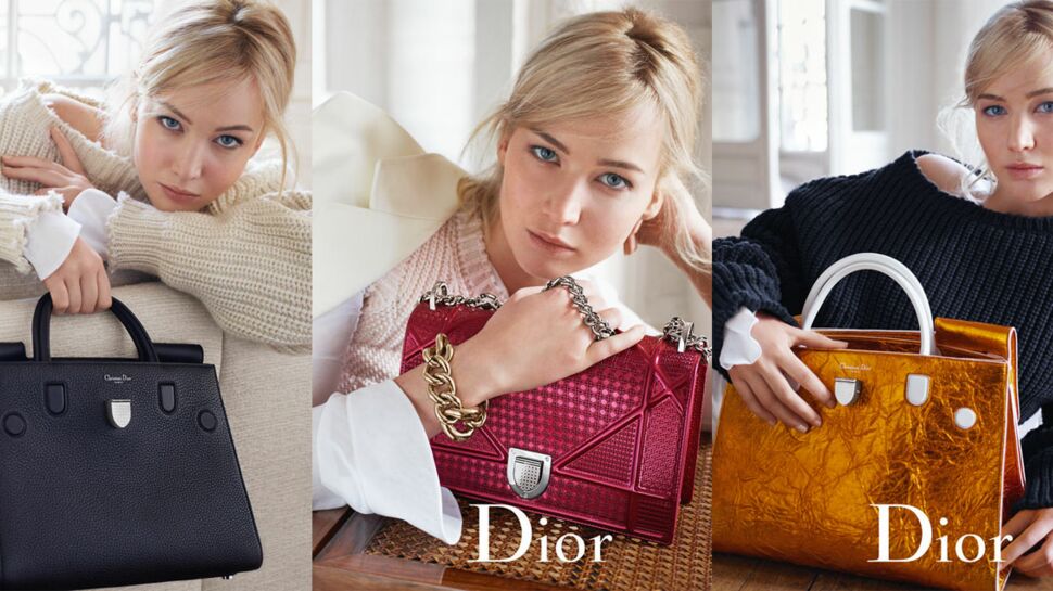Jennifer Laurence dévoile les nouveaux sacs Dior