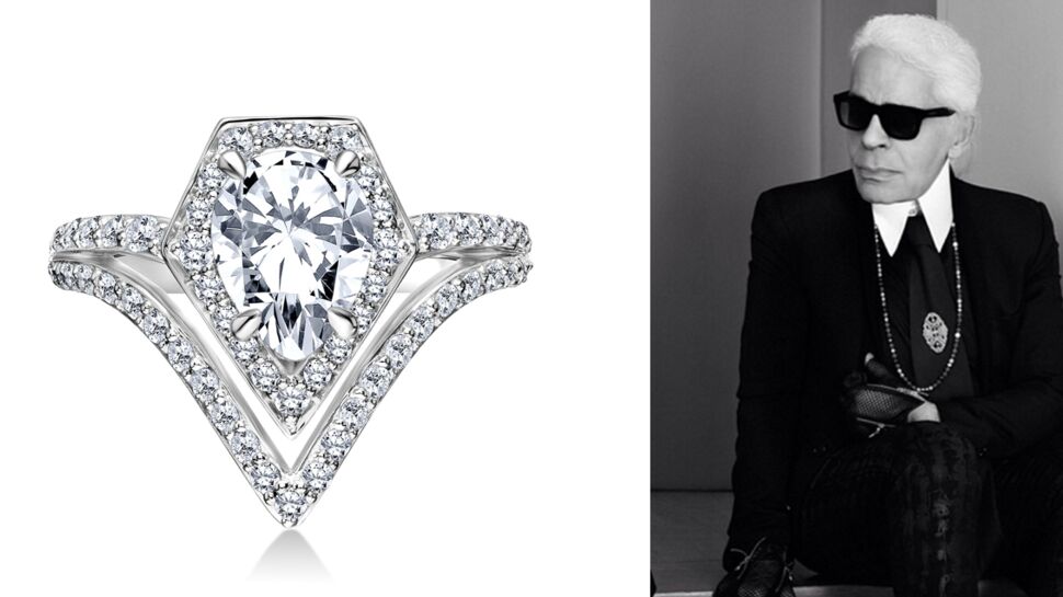 Karl Lagerfeld lance sa ligne bijoux dédiée au mariage