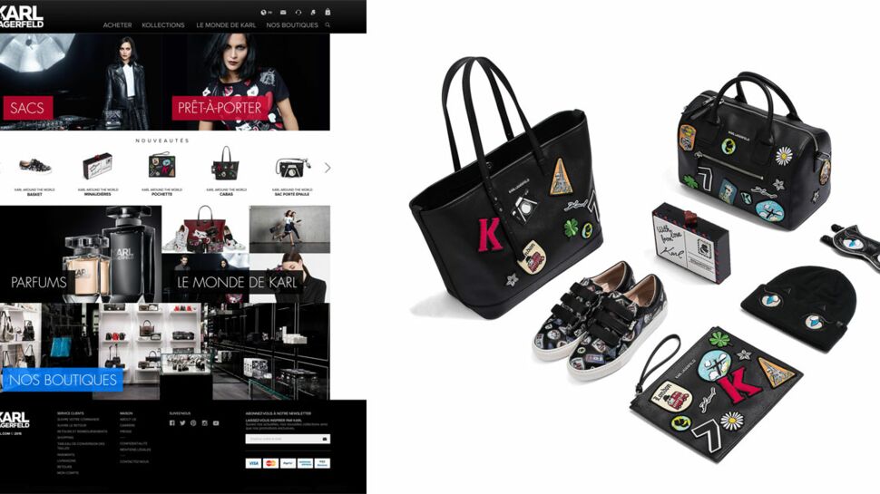 Karl Lagerfeld lance son e-shop