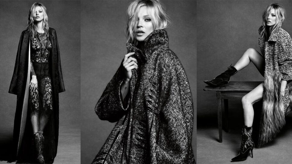 Kate Moss, muse sensuelle d’Alberta Ferretti