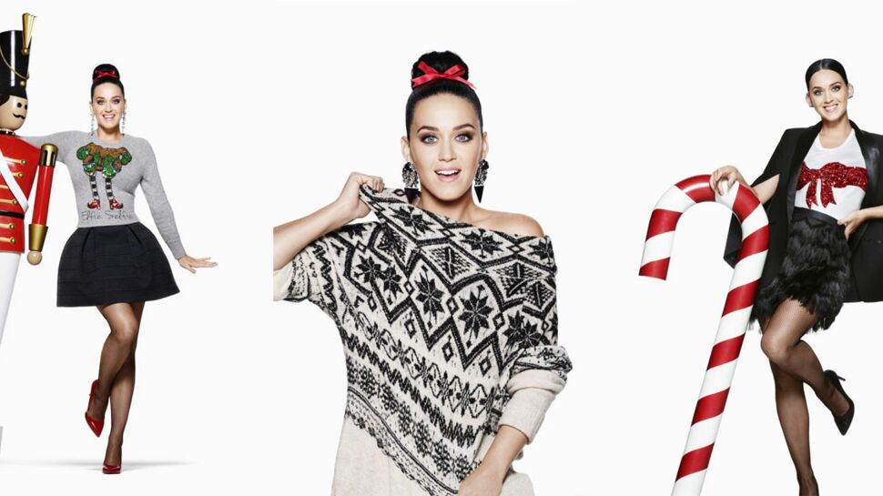 Katy Perry, égérie H&M pour Noël !