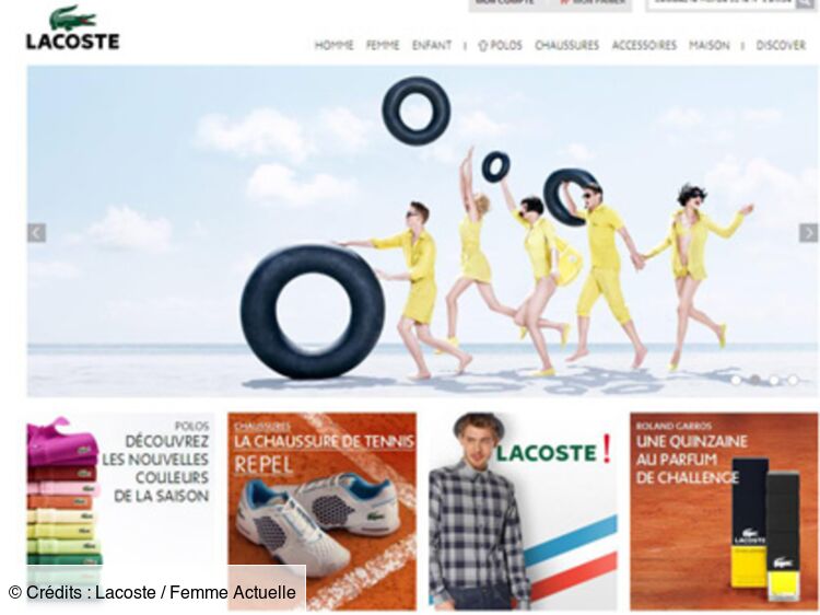 Lacoste en ligne store