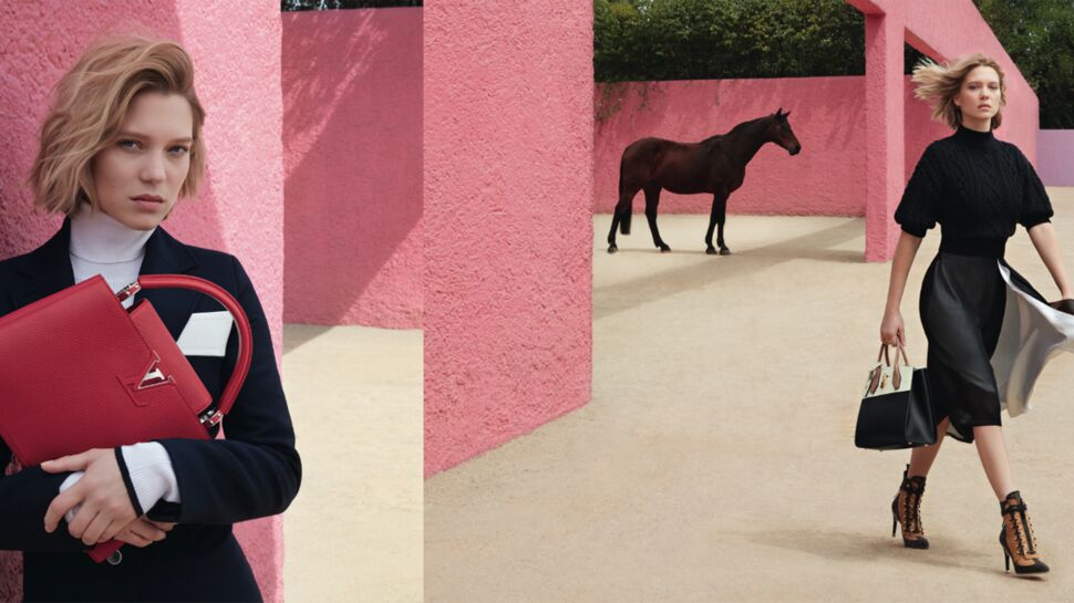 Léa Seydoux pour Louis Vuitton : une première campagne surprenante